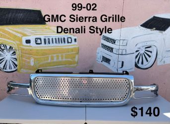 2001 GMC, Sierra, Grill,
