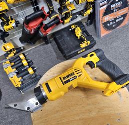 DEWALT 20V MAX Cordless 18-Gauge Swivel Head Shears (Tool Only)