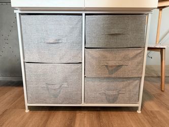 Small dresser fabric drawer
