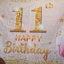 Happy Birthday Banner 