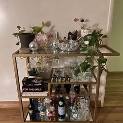 Gold Bar Cart