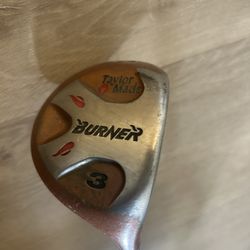 Taylor Made Burner 3-Wood Bubble Shaft Gold Club