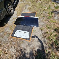 04 Trailblazer Back Glass Rear Hatch Handle Assembly