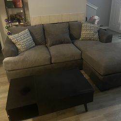 Grey Sectional Couch