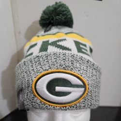 Green Bay Packers Pom Beanie 