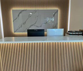 24×110" Decorative Soundproof Wood Panels | Modern Home Decor