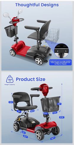 Mobility scooters cart new $$450