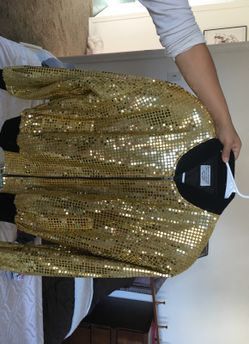 Gold women's jacket
