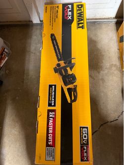 Dewalt FlexVolt 60V Max 16” Chainsaw (tool only)