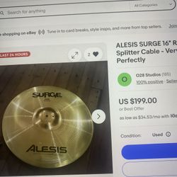 Electric Drum Cymbals