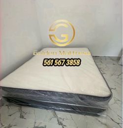 Queen Mattress Set – Medium – Brand New – Delivery Available 🚚