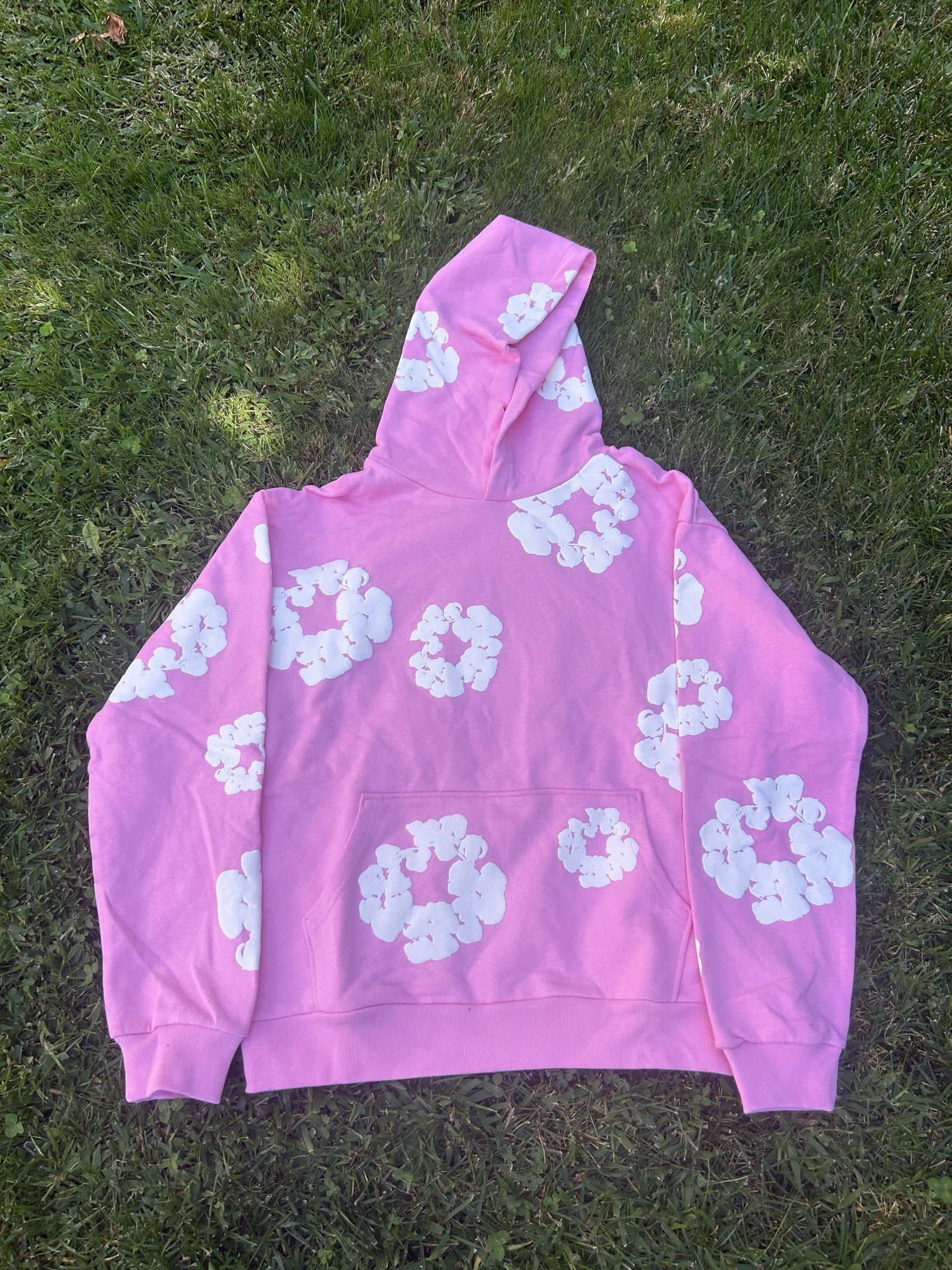 Denim Tears Hoodie Pink