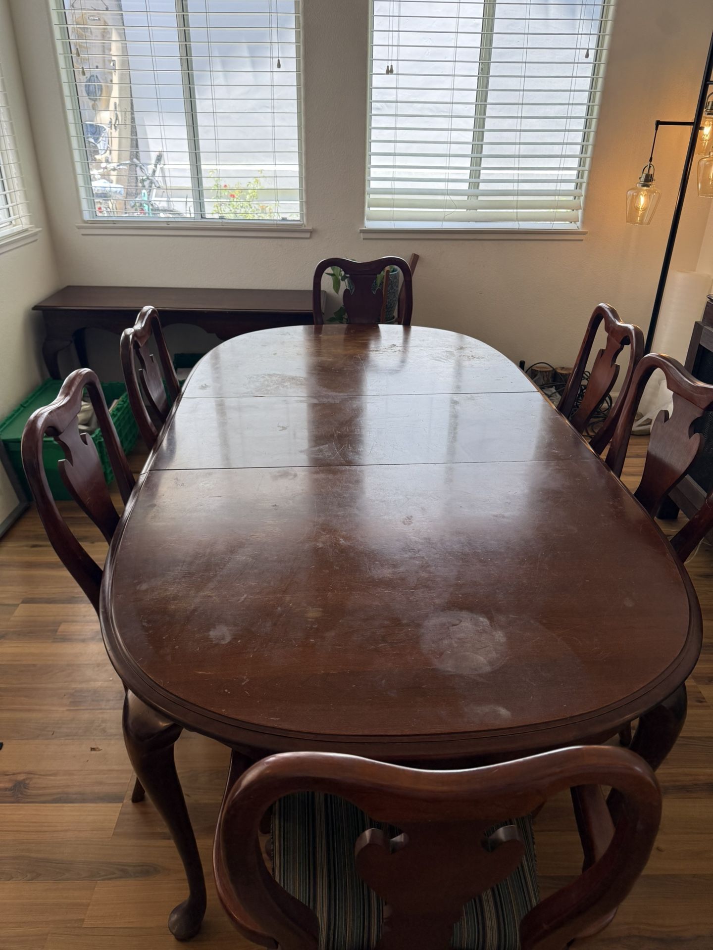 FREE Dining Room Table, 6 Chairs, Console Table - Pickup ASAP