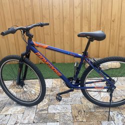 Mongoose Exhibit Mountain Bike, 29-inch Wheels, 21 Speeds,