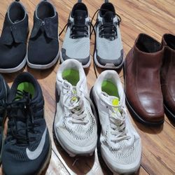 NIKE, PUMA, AND CLARK SHOES SIZE 12