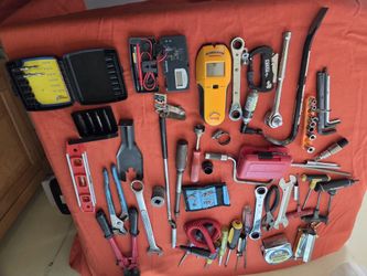 Assorted Tools Plus Tool Bag