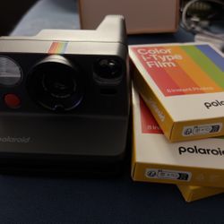 Polaroid Instant Film Camera And Film