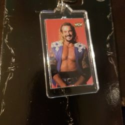 WCW Racing Champions Diamond Dallas Paige Key Chain
