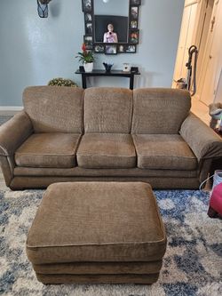 La-z-boy Couch And Ottoman