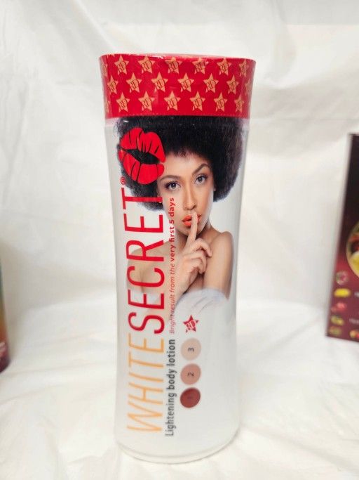 White secret brightening body milk 500ml