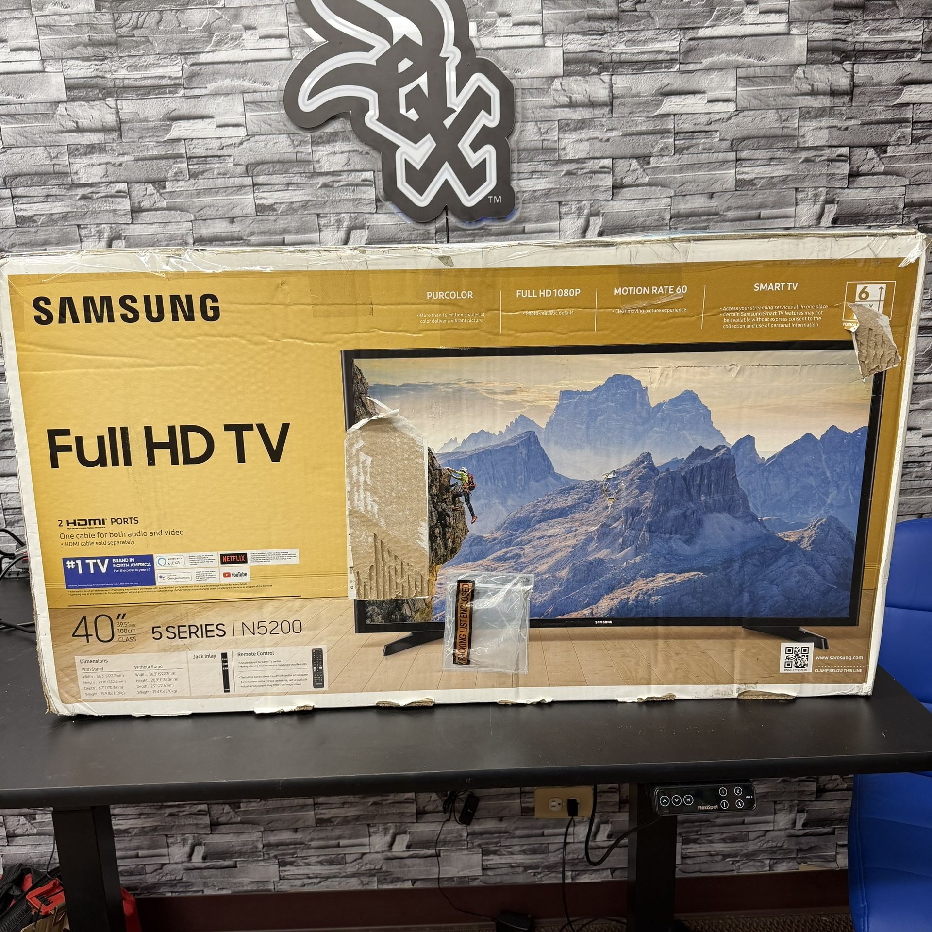 SAMSUNG 40" Class N5200 Series Full HD (1080P) LED Smart Television - UN40N5200AFXZA