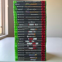Xbox One. Xbox Series X|S. Mega Man. NBA 2K. Resident Evil