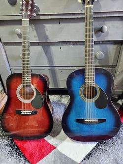 Red Johnson Acoustic Guitar