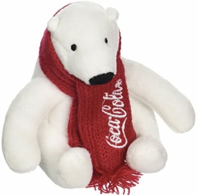NWT Coca Cola Arctic Polar Bear Plushie