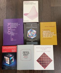 Statistics, GRE, C++, and other books