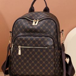 Vintage Fashionable Solid Color Bavkpack