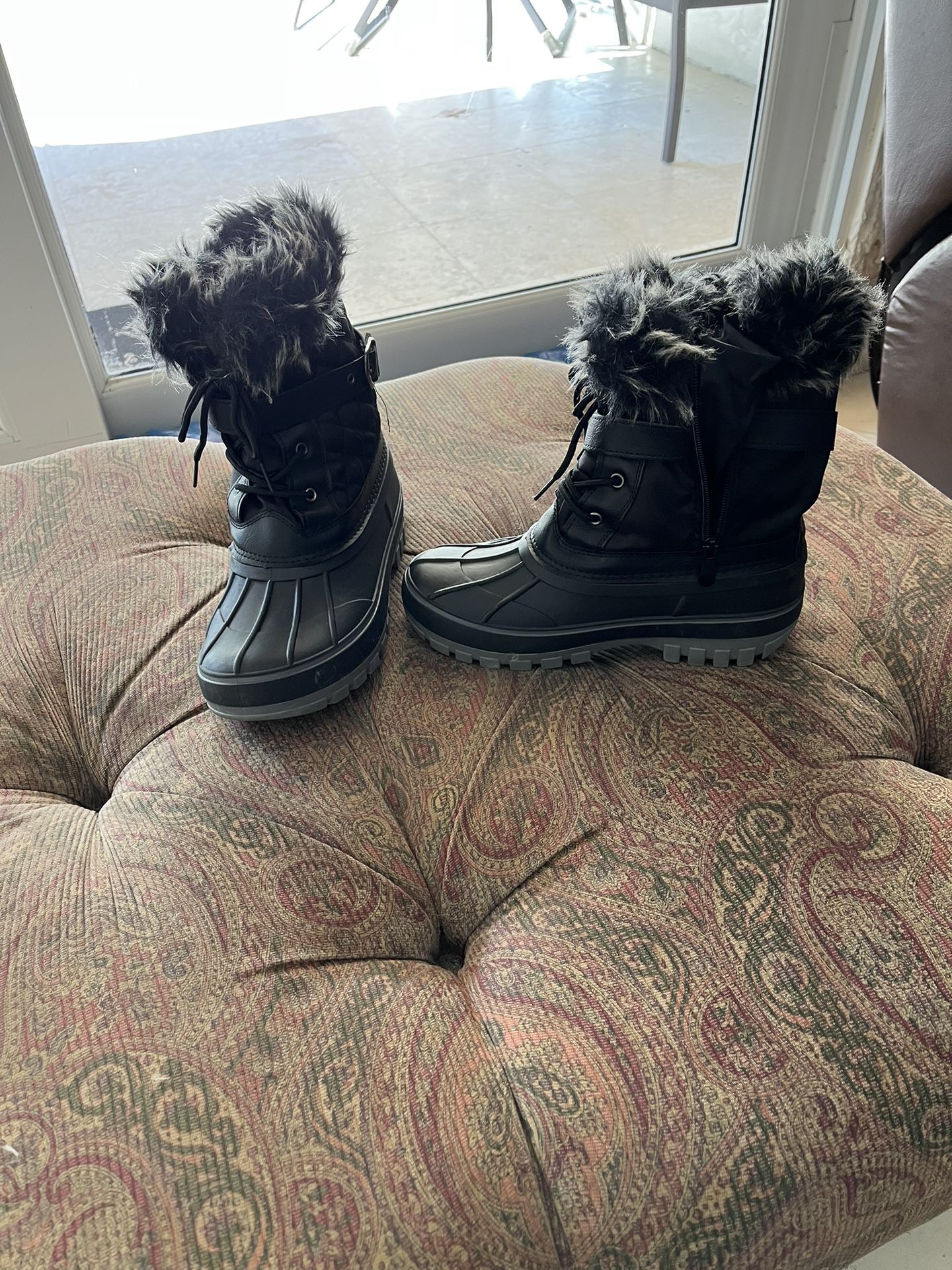 Dreams Pairs winter snow boots fur lined