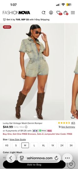 Fashion nova romper