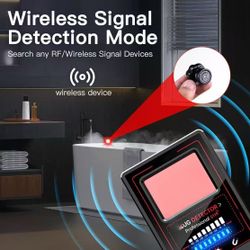Portable Professional Camera Detector, GPS Tracker Finder for Travel