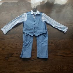 Boys Three Piece Suit -Size 6
