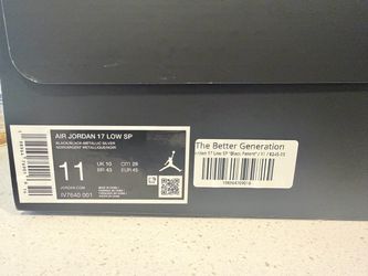 Jordan 17 black
