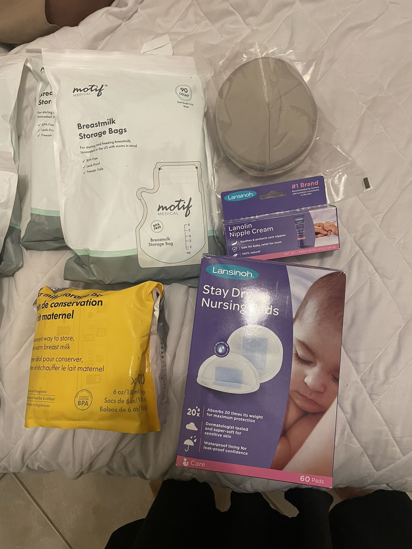 Free Nursing Pads/breastmilk Storage Bags 