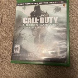 Call Of Duty Modern Warfare Remastered Xbox One 