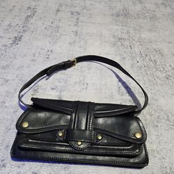 Black handbag