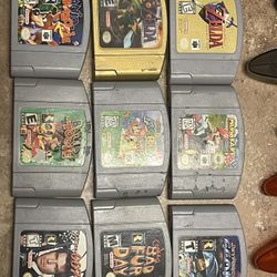 Nintendo 64 Authentic Games (Prices Below)