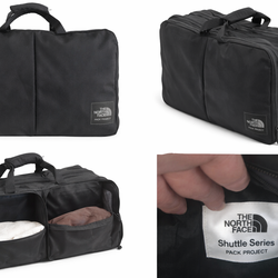 The North Face Shuttle Series Pack Project Travel Organizer Bag – Black