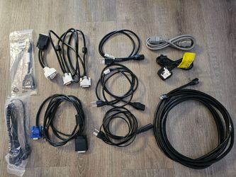 Computer cables variety