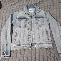 Zara Jean Jacket Size Small 