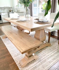 Restoration hardware dining bench new arrivals