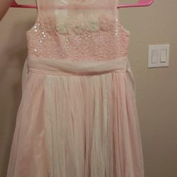Girl Pink Dress