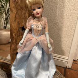 Porcelain Cinderella Doll 