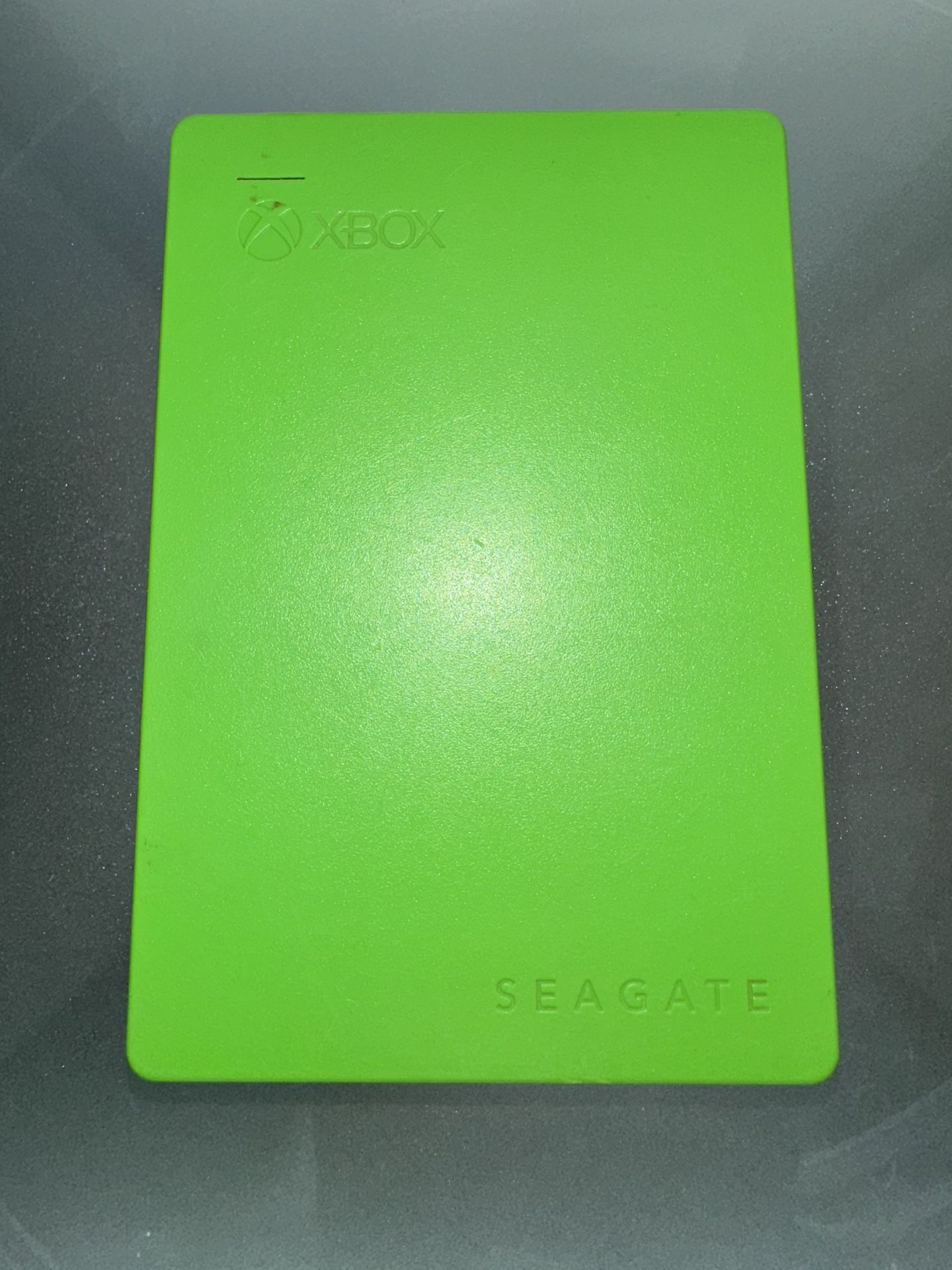 Xbox Seagate 4TB External Hard Drive Green - With NO CORD / TESTED & WORKS