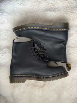 Dr. Martens 1460 Black Leather Lace-Up Boots