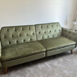 Green Sofa Futon