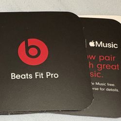 VIRTUALLY NEW Beats Fit Pro. 