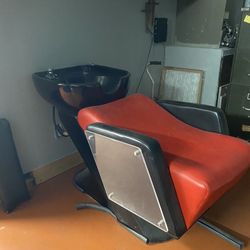 Shampoo Chair And Bowl 